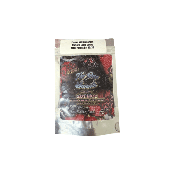 No Cap - XXX Pineapple Softies (500mg per) — Mush Love MI