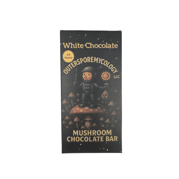 Outer Spore Mycology - White Chocolate Bar 3.5g