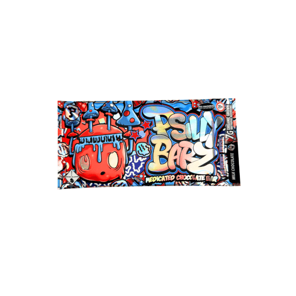 Psilly Barz - Milk Chocolate Mushroom Bar - 7g — Mush Love MI