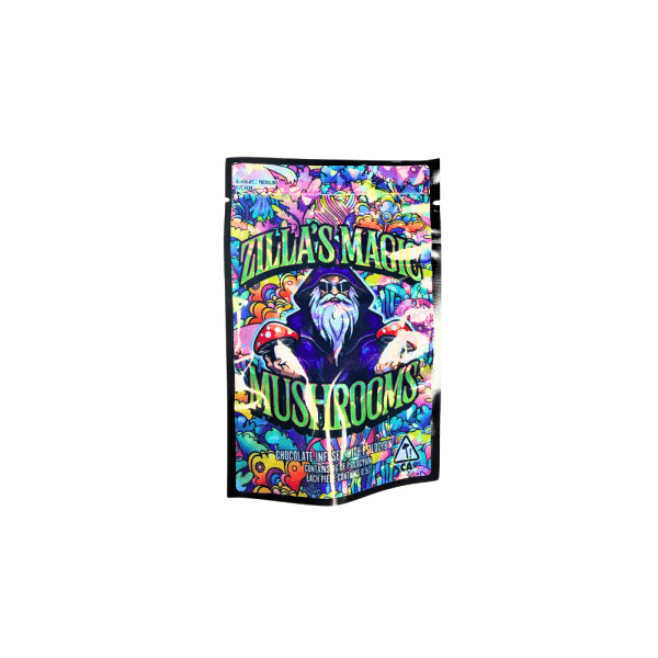 Zillas Magic Mushrooms Chocolate - Blue Meanie 4g (.5g per) — Mush Love MI